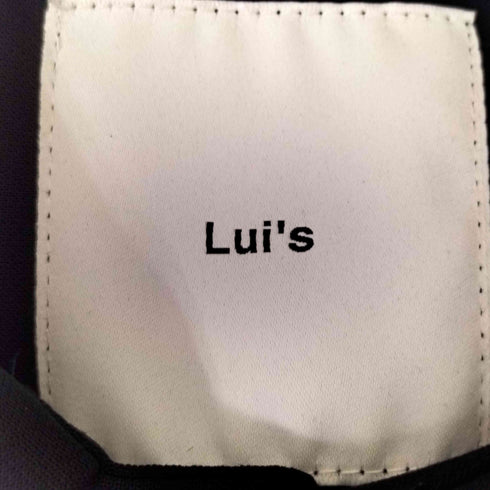 ルイス Luis サイドスリットビッグシルエットシャツコート メンズ