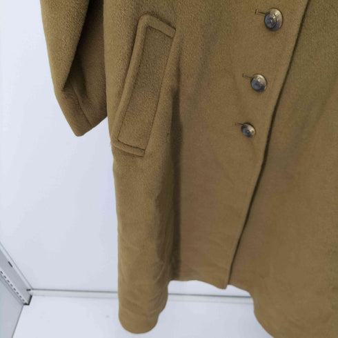 laliberte アンゴラ混 ファー スタンドカラーコート レディース JPN:M