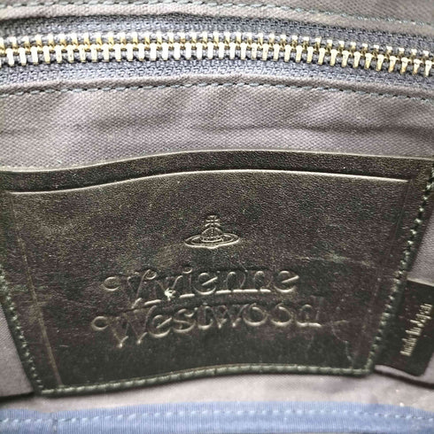 ヴィヴィアンウエストウッド Vivienne Westwood ORBリピート ショルダーバッグ メンズ