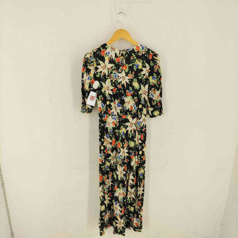 RIXO 花柄 レーヨン ワンピース レディース import:S