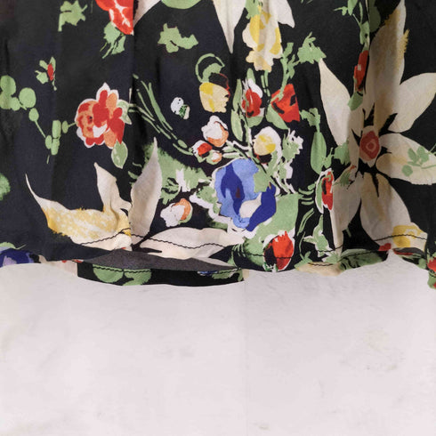 RIXO 花柄 レーヨン ワンピース レディース import:S