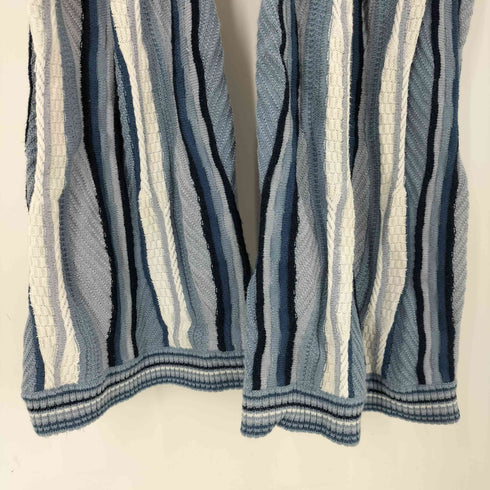 ファーファット FAFATT 3Dニット イージー フレアパンツ ブーツカット メンズ FREE