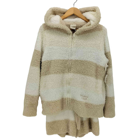 ジェラートピケ gelato pique ボーダー パーカー パジャマ セットアップ レディース ONE SIZE