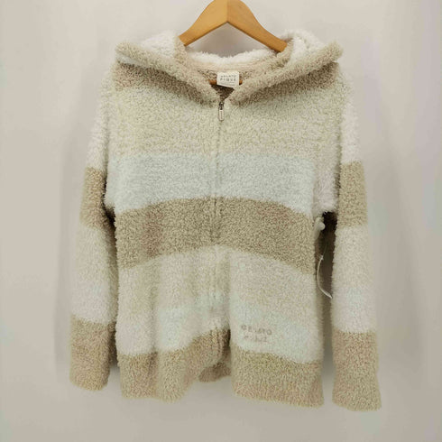 ジェラートピケ gelato pique ボーダー パーカー パジャマ セットアップ レディース ONE SIZE