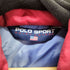 ポロスポーツラルフローレン POLO SPORT RALPH LAUREN 90s 星条旗刺繍ロゴ バイカラー ダウンジャケット メンズ import:M