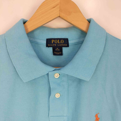 ポロラルフローレン POLO RALPH LAUREN ポニー刺繍 ポロシャツ メンズ import:XL