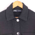 ザラ ZARA 裾カットオフ ツイードジャケット レディース import:XS