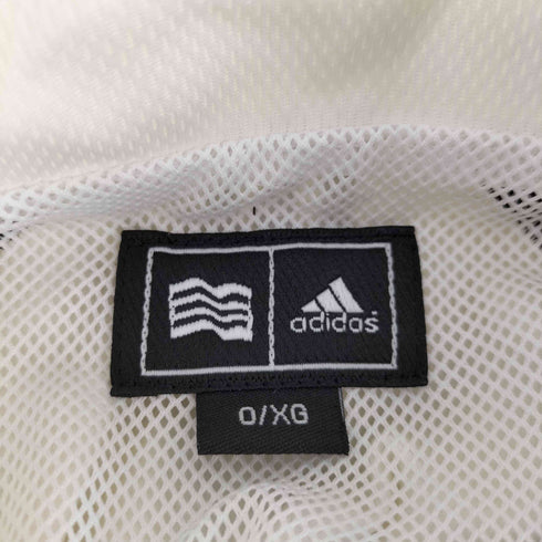 アディダス adidas 00S メタル パフォーマンスロゴ 裏地 メッシュ スイッチングカラー ハーフジップ プルオーバー ジャージ 2008年製 メンズ O/XG