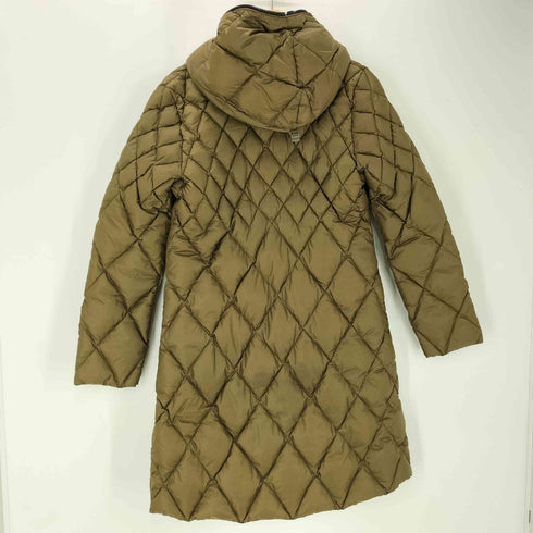 joutsen LINDA ダブルジップ キルティングダウンフーデッドコート レディース S