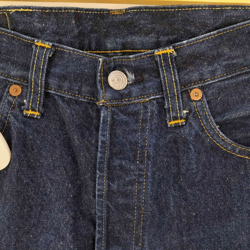 リーバイス Levis USA製 復刻 501XX ボタン裏555 バレンシア工場96年製 BIG E セルビッジ デニムパンツ 濃紺 メンズ 30×36