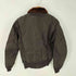 ユーエスネイビー U.S.NAVY 60S 黒タグ TYPE G-1 レザー フライト ジャケット RALPH EDWARDS SPORTWEAR社製 CONMARジップ メンズ US:40