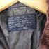 ユーエスネイビー U.S.NAVY 60S 黒タグ TYPE G-1 レザー フライト ジャケット RALPH EDWARDS SPORTWEAR社製 CONMARジップ メンズ US:40