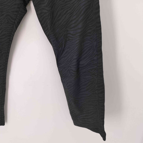 ガッチャ GATCHA Y2K 刺繍 ゼブラ柄ストレッチパンツ メンズ JPN:L