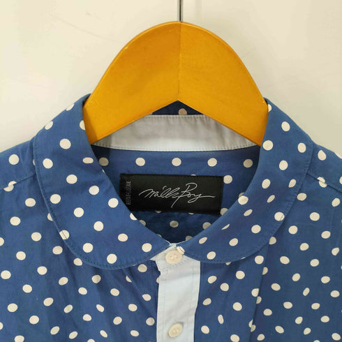 ミルクボーイ MILKBOY ミックスパターン 長袖 シャツ メンズ
