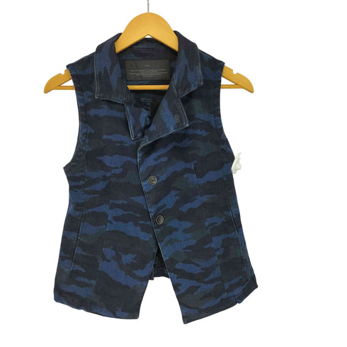 バジュラ bajra 迷彩柄 開襟ベスト メンズ 2