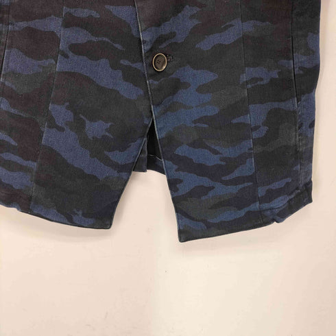 バジュラ bajra 迷彩柄 開襟ベスト メンズ 2