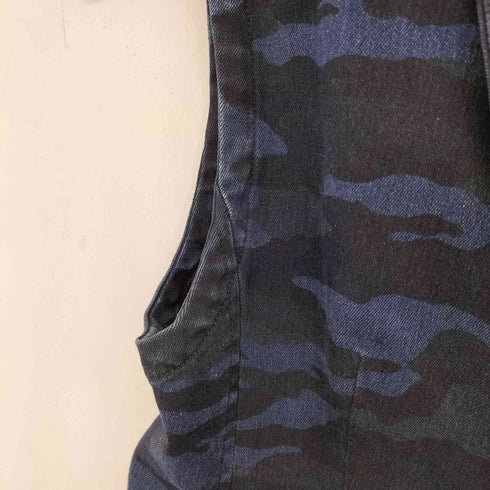 バジュラ bajra 迷彩柄 開襟ベスト メンズ 2