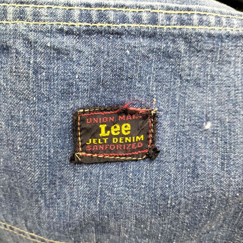 リー Lee 50S 赤タグ GRIPPER ZIPPER 片爪ピンロック UFOリベット 191-Z JELT DENIM ジェルト デニム ペインター パンツ メンズ