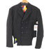 コムデギャルソンオムプリュス COMME des GARCONS HOMME PLUS AD2020 20AW Color Resistance 色の抵抗期 ポリ縮絨 裏地アーガイル ピークドラペル 8B ダブルブレスト テーラード ジャケット メンズ JPN:M