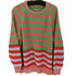 シーイー C.E STRIPE LOOSE WAFFLE KNIT ストライプ ルーズ ワッフル ニット メンズ import:M