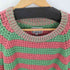 シーイー C.E STRIPE LOOSE WAFFLE KNIT ストライプ ルーズ ワッフル ニット メンズ import:M