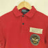 ポロバイラルフローレン Polo by RALPH LAUREN CUSTOM FIT イカリ スター イナズマ ワッペン バック タイガープリント S/S ポロシャツ Y2K メンズ import:XS
