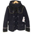 ディーゼル DIESEL カウレザー ボア ダッフル コート メンズ import:L