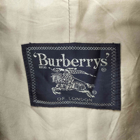 バーバリーズ BURBERRYS 90S 裏地ノバチェック ライナー付き ステンカラー コート バルマカーン コート メンズ