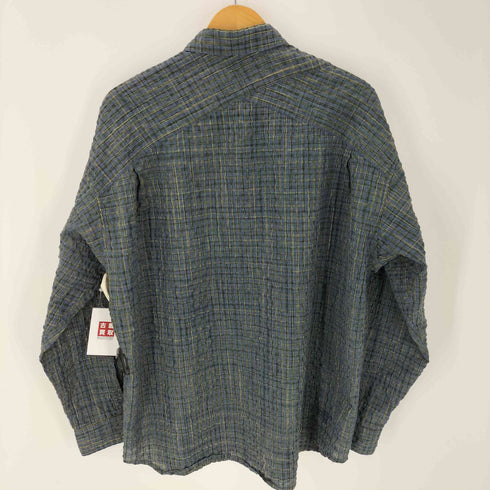 COMMON SCENTS Wrinkles ウィンクル ボタンダウン L/S チェック シャツ メンズ 2