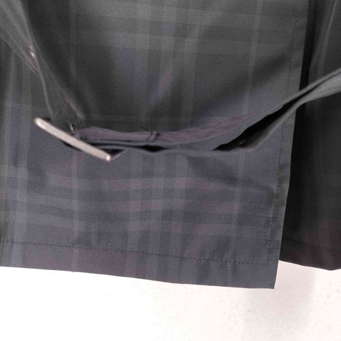 バーバリーロンドン BURBERRY LONDON チェック柄ショートトレンチコート レディース 38