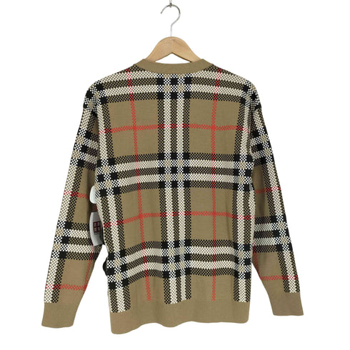 バーバリー BURBERRY ノバチェックカーディガン メンズ 164cm 14Y