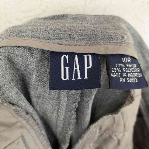 ギャップ Gap 00s OLD GAP オールドギャップ 1タック レーヨンポリ スラックス メンズ 10R