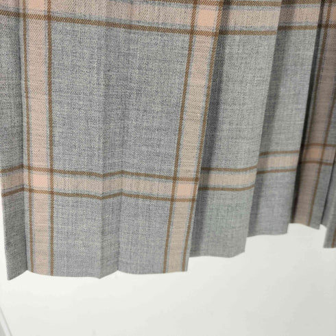 ブルーレーベルクレストブリッジ BLUE LABEL CRESTBRIDGE プリーツチェックワンピース レディース 34