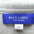 ブルーレーベルクレストブリッジ BLUE LABEL CRESTBRIDGE プリーツチェックワンピース レディース 34