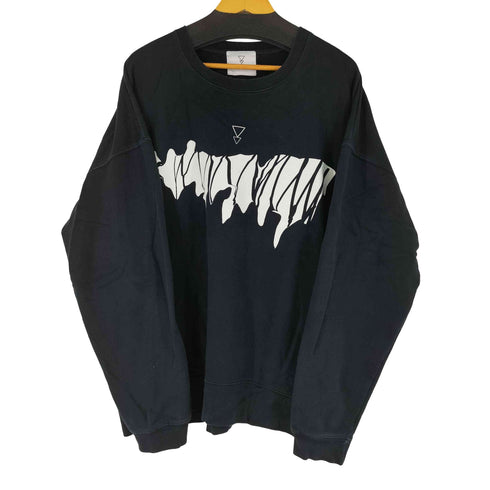 ケーエムケージャパンブランド KMK JAPAN BRAND プリント コットンスウェット メンズ LL
