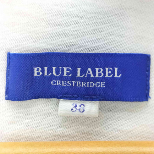 ブルーレーベルクレストブリッジ BLUE LABEL CRESTBRIDGE チェックシフォンブラウス レディース EUR:38