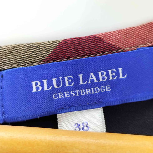 ブルーレーベルクレストブリッジ BLUE LABEL CRESTBRIDGE チェック カットソー レディース EUR:38