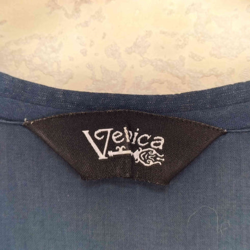 ヴェルニカ Velnica コットンレーヨンプリーツ巻きワンピース domestic レディース