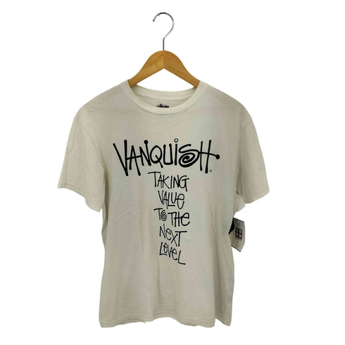 ステューシー Stussy ショーンフォントロゴプリント クルーネック 半袖Tシャツ カットソー メンズ L