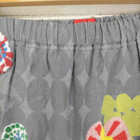 イッセイミヤケハート ISSEY MIYAKE HaaT 総柄刺繍デザインスカート レディース 3