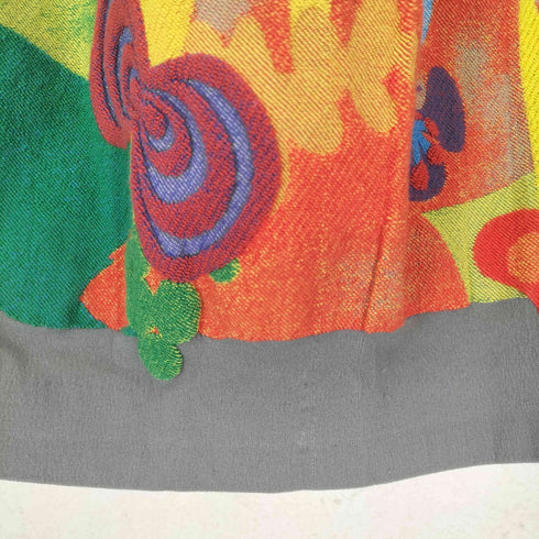 イッセイミヤケハート ISSEY MIYAKE HaaT 総柄刺繍デザインスカート レディース 3