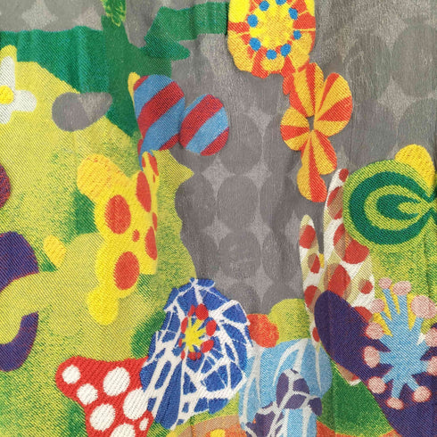 イッセイミヤケハート ISSEY MIYAKE HaaT 総柄刺繍デザインスカート レディース 3