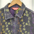 シュプリーム Supreme Gradient Jacquard Denim Work Jacket グラディエント オールドイングリッシュロゴ ジャガード ジップアップ デニムジャケット メンズ M