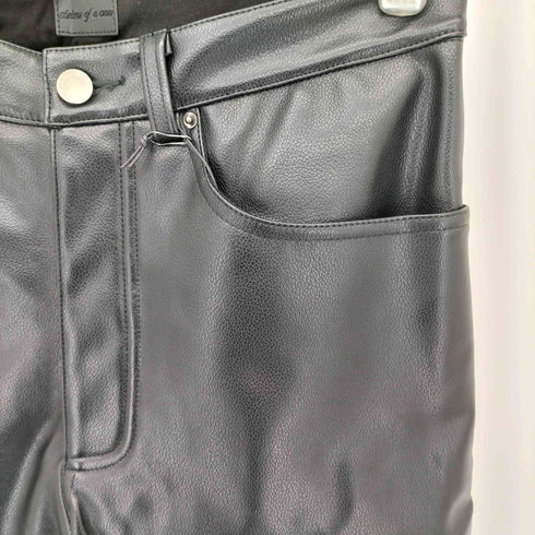 VISION OF A CROSS NS LEATHER PANTS フェイクレザーパンツ メンズ 30