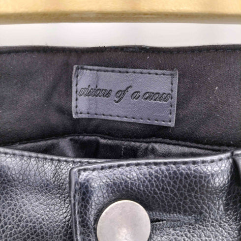 VISION OF A CROSS NS LEATHER PANTS フェイクレザーパンツ メンズ 30
