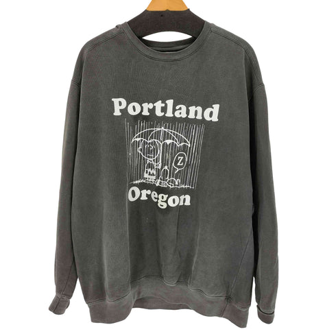 PORTLAND HAT AND CO PEANUTS RAIN COAT PT CREW SWEAT メンズ