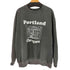 PORTLAND HAT AND CO PEANUTS RAIN COAT PT CREW SWEAT メンズ