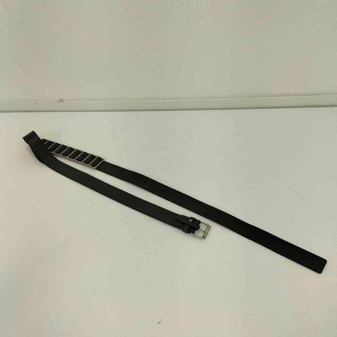 オーエーエムシー OAMC イタリア製 SELF-ENCLOSED AESTHETIC SYSTEM 多重リング デザイン レザー ベルト メンズ S