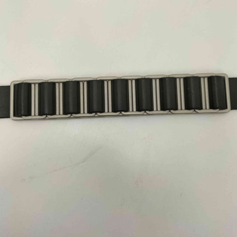 オーエーエムシー OAMC イタリア製 SELF-ENCLOSED AESTHETIC SYSTEM 多重リング デザイン レザー ベルト メンズ S