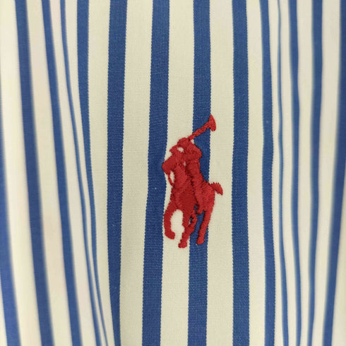 ラルフローレン RALPH LAUREN CLASSIC FIT ミニポニー刺繍 ストラップ L/S BDシャツ メンズ L